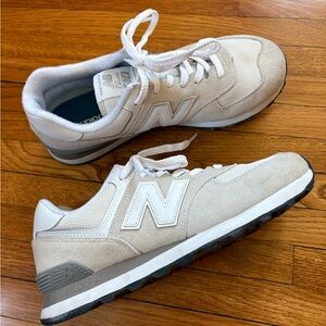 New Balance Women’s Nimbus Cloud and White Sneakers